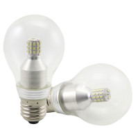 Boat Led Bulb, 3.5 watts - Globe Candle Led - 10-30 volts - E27 - White - D60*110mm - PS60-39L-E27-W - AZLED